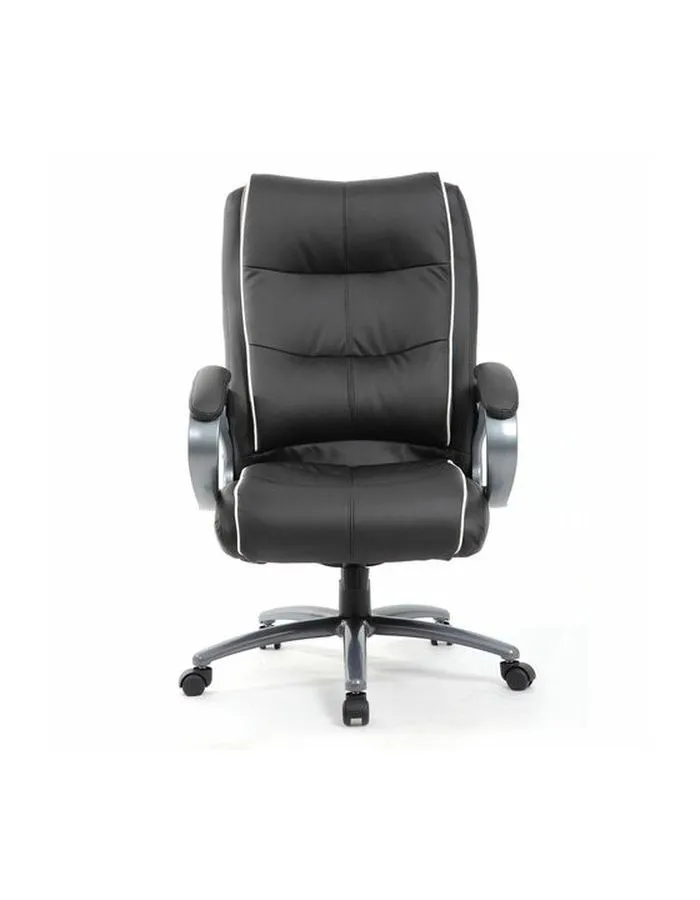 Компьютерное кресло BRABIX PREMIUM Strong HD-009, НАГРУЗКА до 200 кг, экокожа черная, ткань серая, 531945 - фото 6