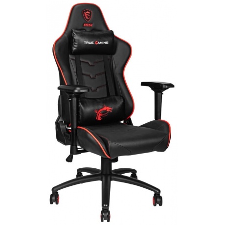 Кресло игровое MSI MAG CH120X черный/красный - фото 2