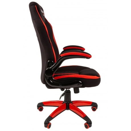 Кресло компьютерное Chairman game 19 чёрное/красное - фото 3