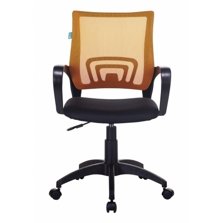 Кресло компьютерное Бюрократ CH-695NLT оранжевый - фото 2