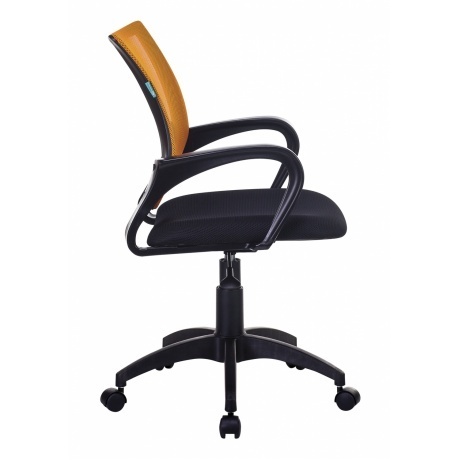 Кресло компьютерное Бюрократ CH-695NLT оранжевый - фото 3