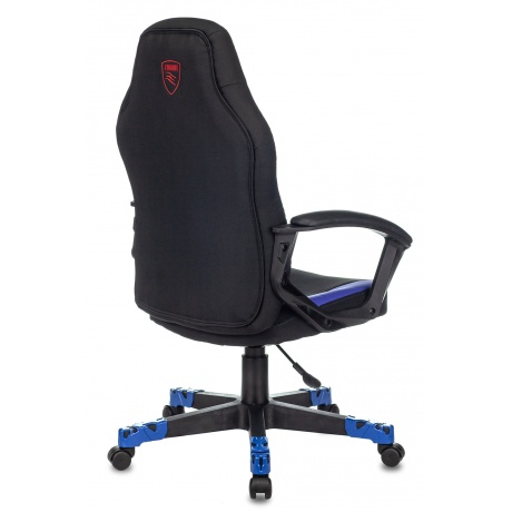 Компьютерное кресло Zombie 10 черный/синий - фото 4