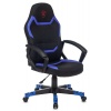Кресло компьютерное Zombie 10 черный/синий