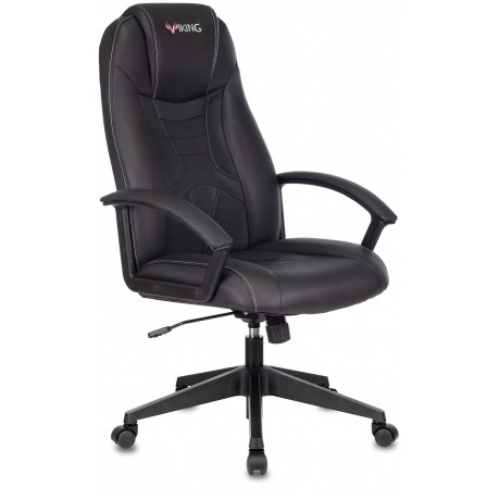 Кресло компьютерное Бюрократ Zombie 8 черный искусственная кожа - фото 1