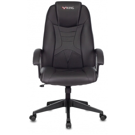 Кресло компьютерное Бюрократ Zombie 8 черный искусственная кожа - фото 2