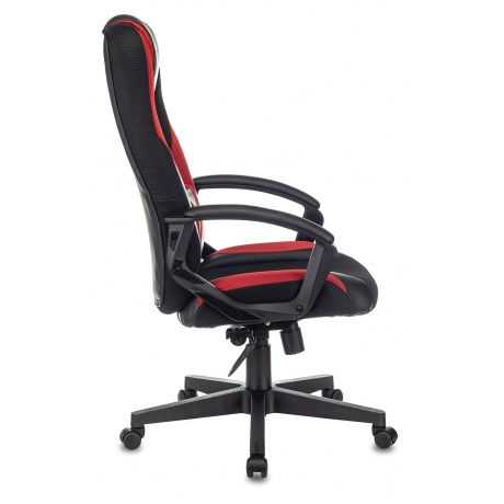 Компьютерное кресло Zombie 9 черный/красный - фото 3