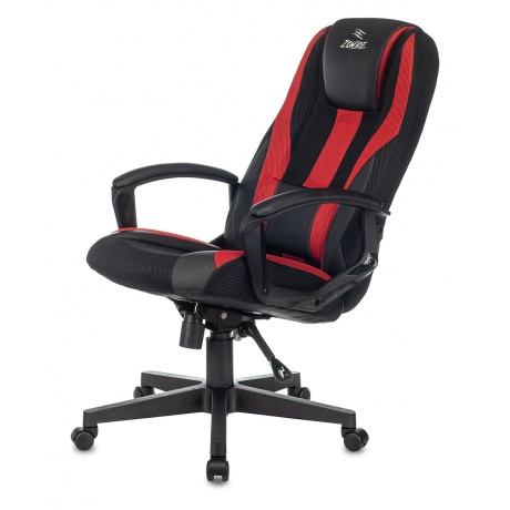 Компьютерное кресло Zombie 9 черный/красный - фото 6