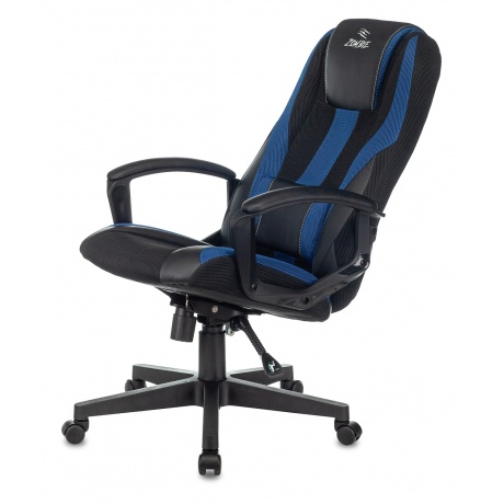 Компьютерное кресло Zombie 9 черный/синий - фото 6