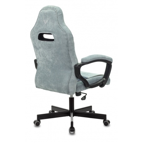 Кресло компьютерное Бюрократ VIKING 6 KNIGHT BL FABRIC синий - фото 4