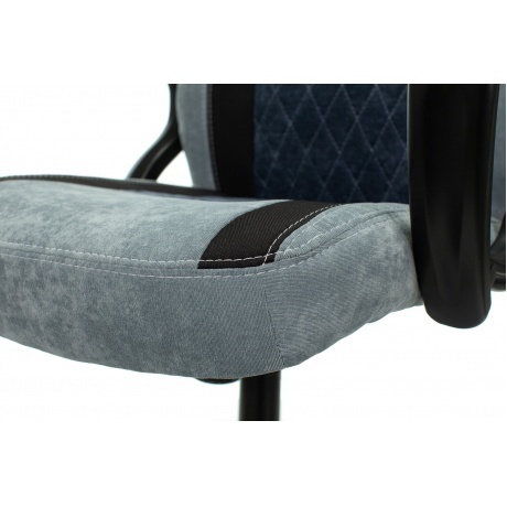 Кресло компьютерное Бюрократ VIKING 6 KNIGHT BL FABRIC синий - фото 9