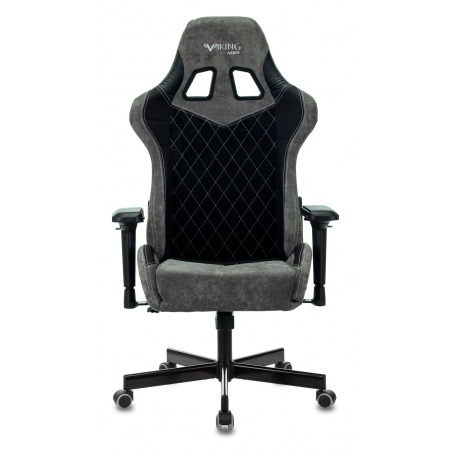 Кресло компьютерное Бюрократ VIKING 7 KNIGHT B FABRIC черный - фото 5