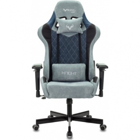 Кресло компьютерное Бюрократ VIKING 7 KNIGHT BL FABRIC синий - фото 2