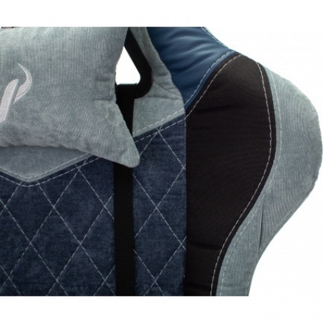 Кресло компьютерное Бюрократ VIKING 7 KNIGHT BL FABRIC синий - фото 13