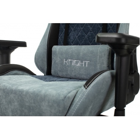 Кресло компьютерное Бюрократ VIKING 7 KNIGHT BL FABRIC синий - фото 14