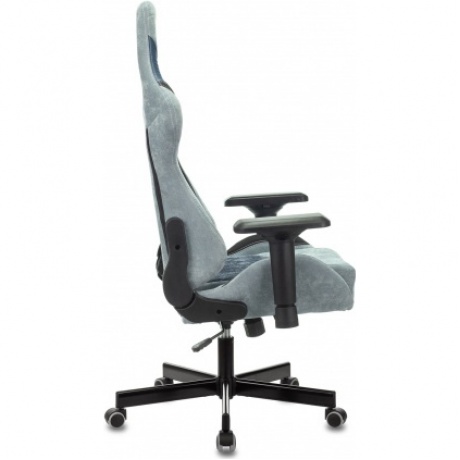 Кресло компьютерное Бюрократ VIKING 7 KNIGHT BL FABRIC синий - фото 6