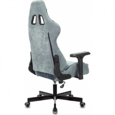 Кресло компьютерное Бюрократ VIKING 7 KNIGHT BL FABRIC синий - фото 7