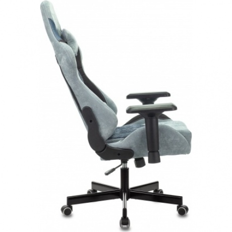 Кресло компьютерное Бюрократ VIKING 7 KNIGHT BL FABRIC синий - фото 10