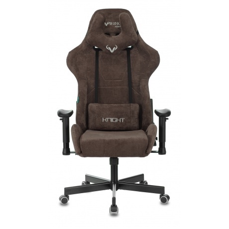 Кресло компьютерное Бюрократ VIKING KNIGHT LT10 FABRIC коричневый - фото 2