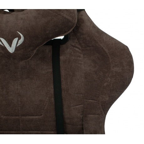 Кресло компьютерное Бюрократ VIKING KNIGHT LT10 FABRIC коричневый - фото 8