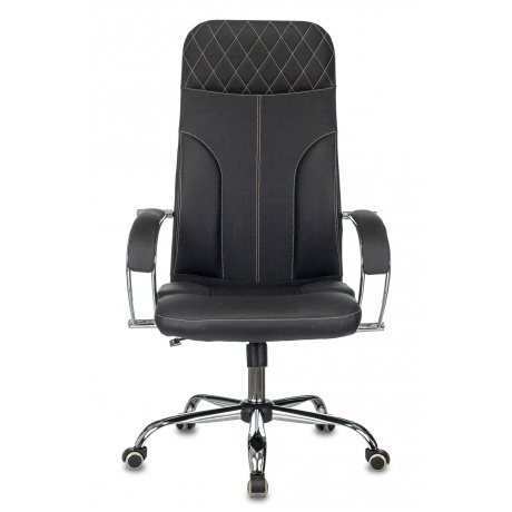 Кресло руководителя Бюрократ CH-608SL/ECO черный искусственная кожа - фото 2