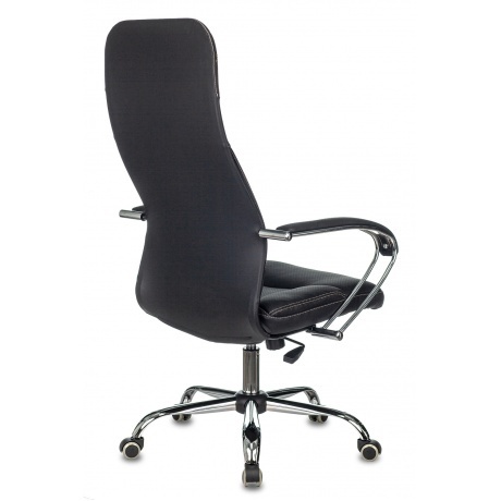 Кресло руководителя Бюрократ CH-608SL/ECO черный искусственная кожа - фото 4