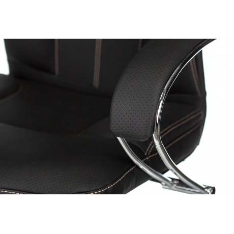 Кресло руководителя Бюрократ CH-608SL/ECO черный искусственная кожа - фото 7