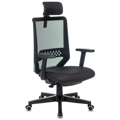 Кресло руководителя Бюрократ EXPERT черный TW-01 сетка (EXPERT B...