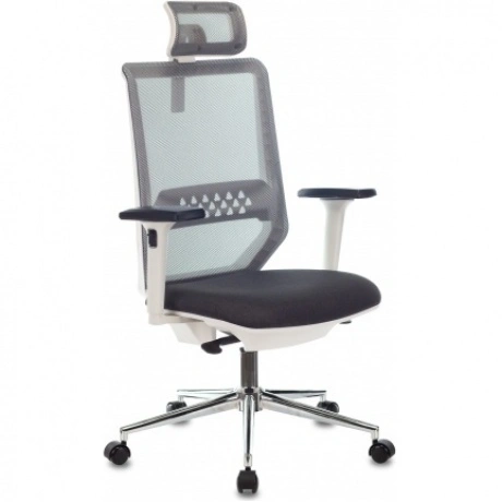 Кресло руководителя Бюрократ MC-W612N-H темно-серый