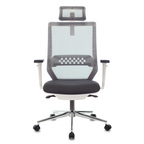 Кресло руководителя Бюрократ MC-W612N-H темно-серый - фото 2