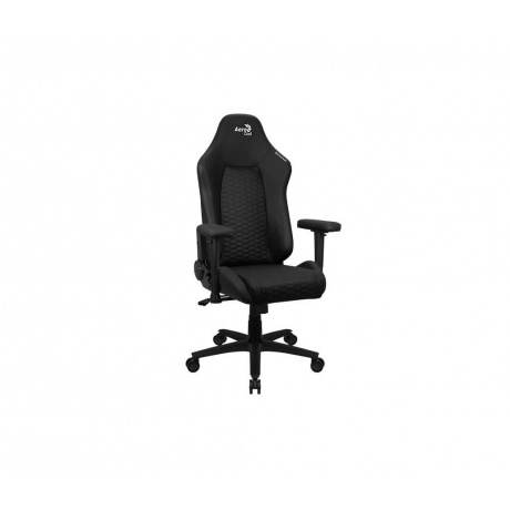 Кресло игровое Aerocool Crown Leatherette All Black [4711099471164] - фото 2
