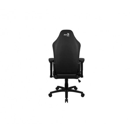 Кресло игровое Aerocool Crown Leatherette All Black [4711099471164] - фото 4