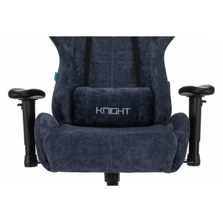 Кресло игровое Бюрократ Zombie VIKING KNIGHT Fabric синий - фото 6