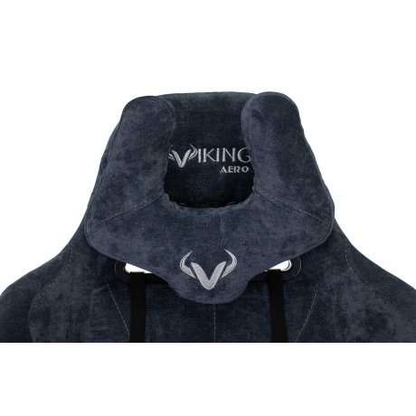 Кресло игровое Бюрократ Zombie VIKING KNIGHT Fabric синий - фото 7