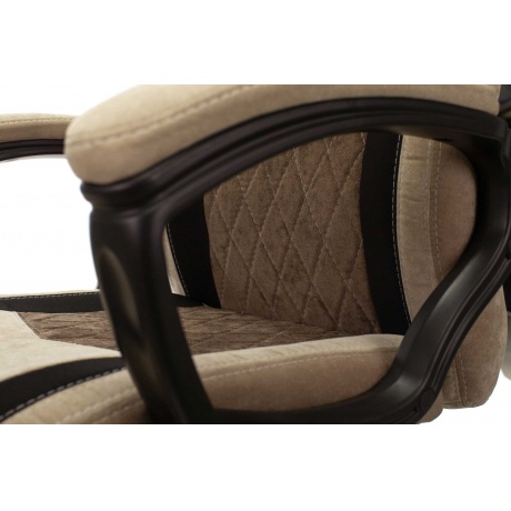 Кресло игровое Бюрократ Zombie VIKING 6 KNIGHT Fabric коричневый/бежевый - фото 9