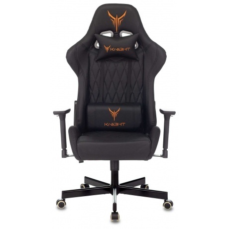 Кресло игровое Knight ARMOR черный - фото 2