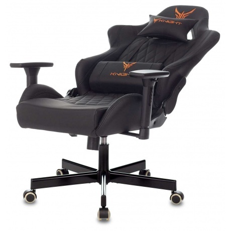 Кресло игровое Knight ARMOR черный - фото 6