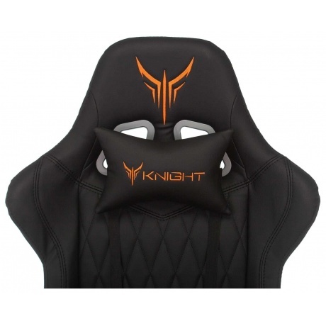 Кресло игровое Knight ARMOR черный - фото 8