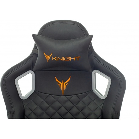 Кресло игровое Knight TITAN черный - фото 12