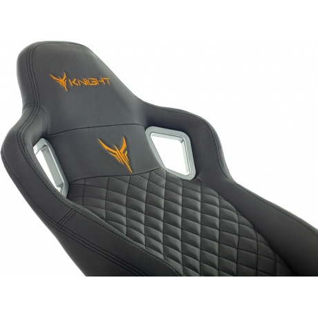 Кресло игровое Knight TITAN черный - фото 13