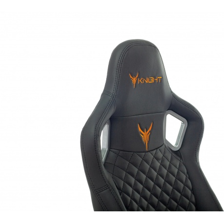 Кресло игровое Knight TITAN черный - фото 14