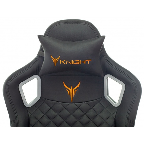 Кресло игровое Knight TITAN черный - фото 27
