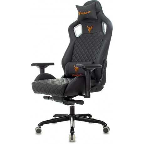 Кресло игровое Knight TITAN черный - фото 5