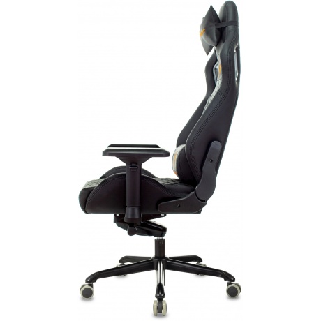 Кресло игровое Knight TITAN черный - фото 7