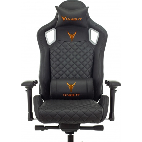 Кресло игровое Knight TITAN черный - фото 9