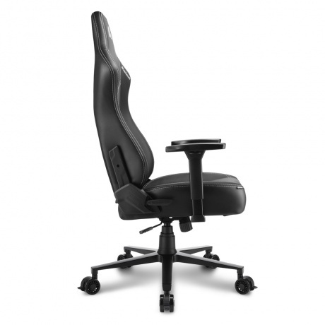 Компьютерное кресло Sharkoon Skiller SGS30 чёрно-белое - фото 4