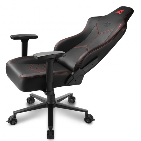 Компьютерное кресло Sharkoon Skiller SGS30 чёрно-красное - фото 6