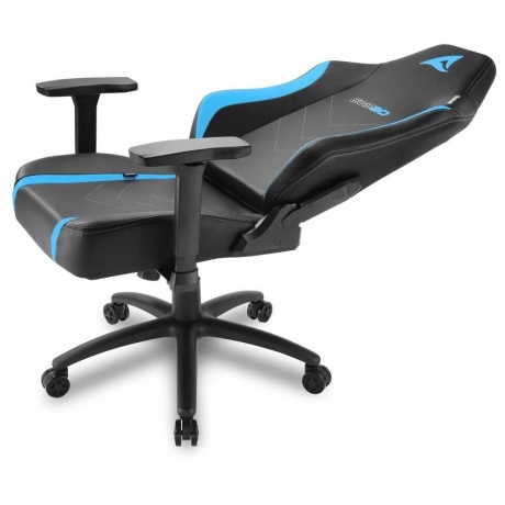 Компьютерное кресло Sharkoon Skiller SGS20 чёрно-синее (SGS20-F-BK/BU) - фото 5