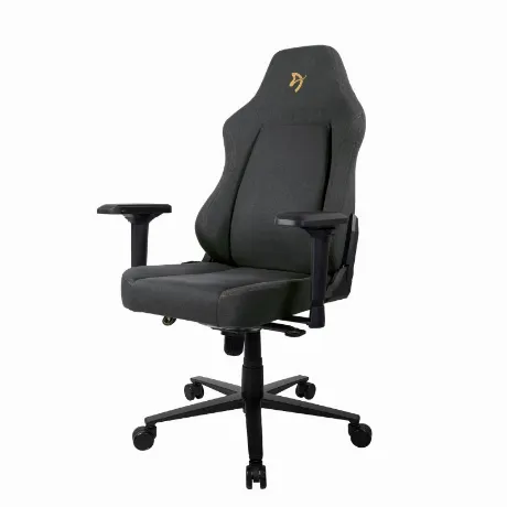 Компьютерное кресло Arozzi Primo Woven Fabric Black - Gold logo ...