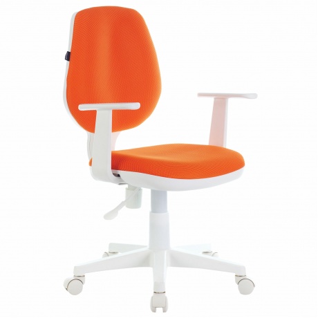 Кресло компьютерное BRABIX Fancy MG-201W оранжевое (532410) - фото 1