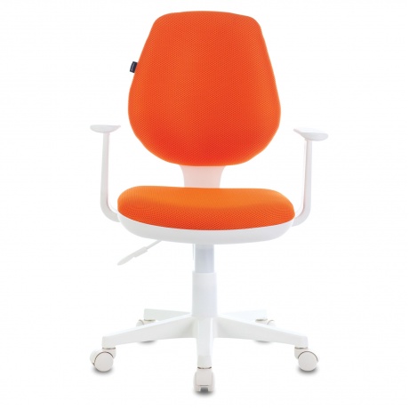 Кресло компьютерное BRABIX Fancy MG-201W оранжевое (532410) - фото 3